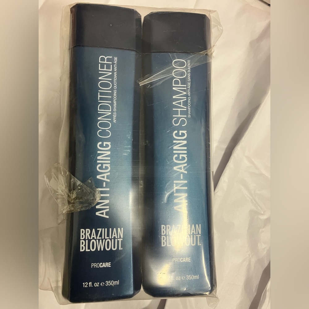 Brazilian Blowout Anti-Aging Shampoo and Conditioner